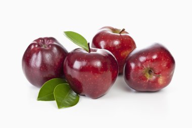 Olgun Kırmızı Elmalar