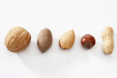 Satırdaki karışık Kuruyemiş