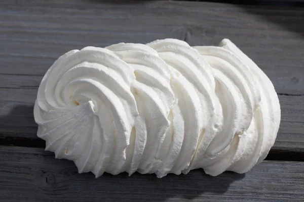 Zelfgemaakte meringue cookies — Stockfoto