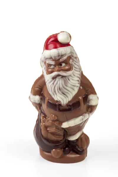Chocolade santa claus — Stockfoto