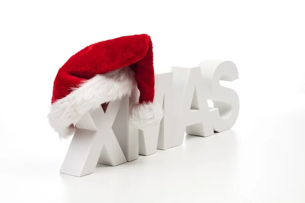 Capital letters forming the word xmas — Stock Photo, Image