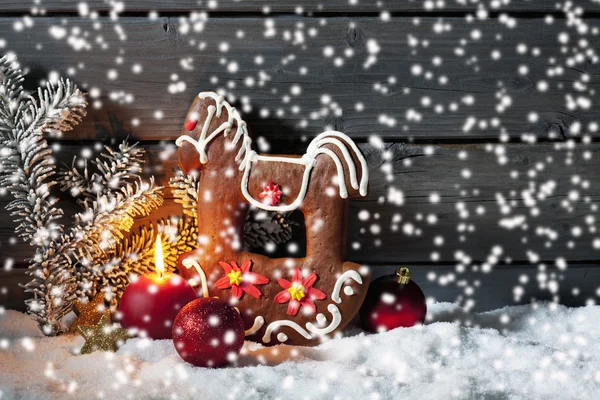 Pão de gengibre de Natal doce — Fotografia de Stock