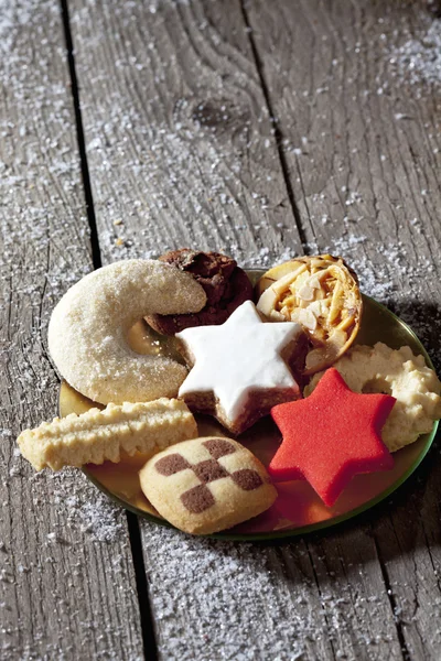 Különböző karácsonyi süti — Stock Fotó