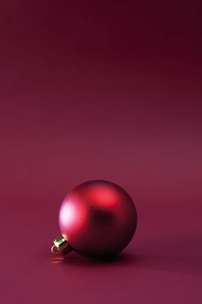 Christmas glass bauble — Stock Photo, Image