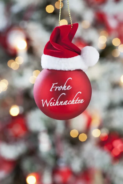 Christmas bauble close up — Stock Photo, Image