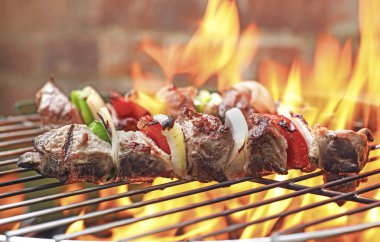 Şiş kebap ızgara