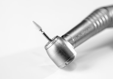 Diş matkap yakın çekim