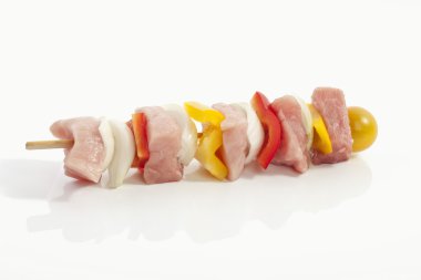 Ham Şaşlık şiş, yükseltilmiş görünümü