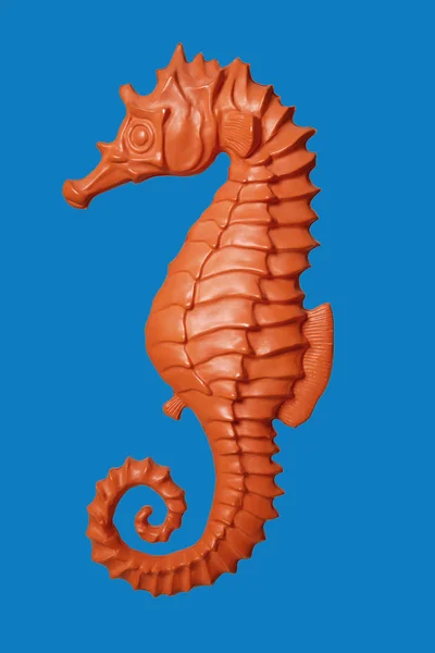 Plastic seahorse, close up — Stock Photo, Image