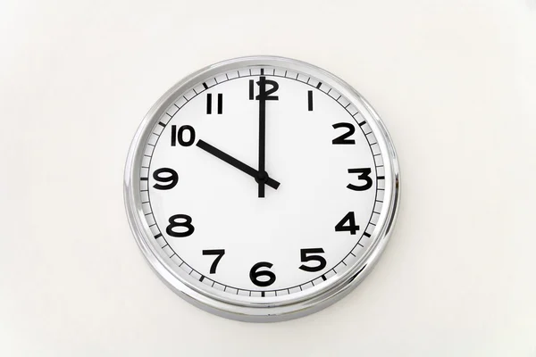 Wall clock, time measurement, close up — Stock Photo, Image