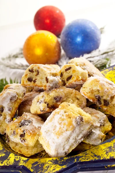 Biscuits de Noël, Stollen — Photo