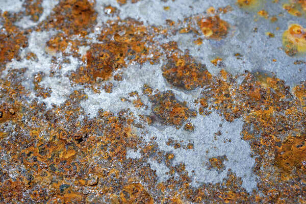 Corroding iron background