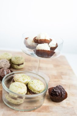 Cam çikolata truffles