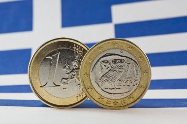 Yunan 1 Euro coins