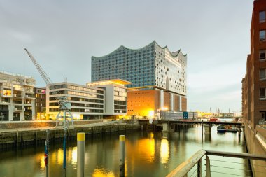 Germany, Hamburg, view on the Hansahafen clipart