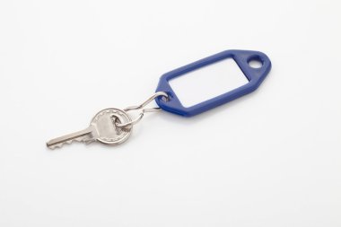 Anahtarlık beyaz ile anahtar