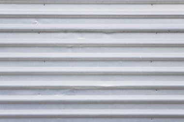 Metal garage door
