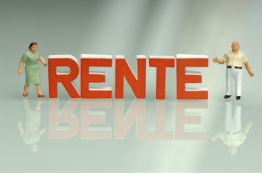 Figürler rente yazıt yanındaki