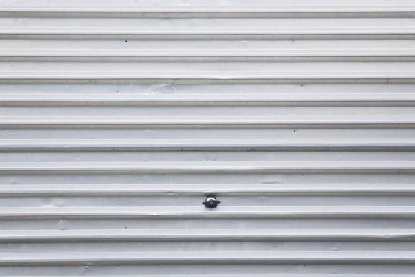Metal garage door — Stockfoto