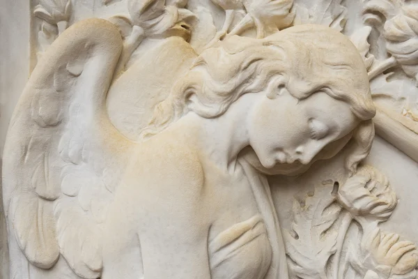 Relief of angel, marble — Stock Photo, Image