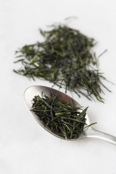 Zelený čaj Sencha — Stock fotografie