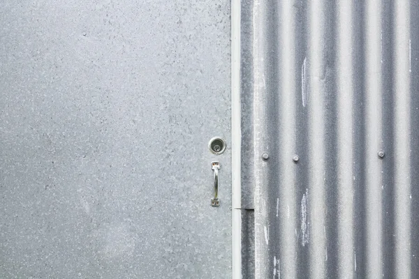 금속 차고 문 — 스톡 사진