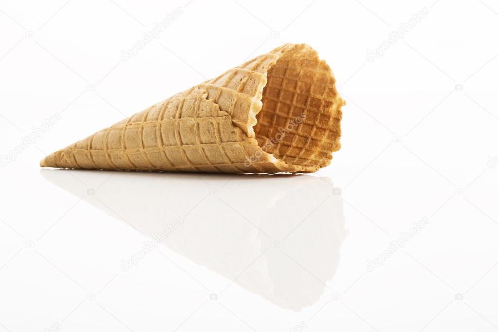 Ice cream waffle cone