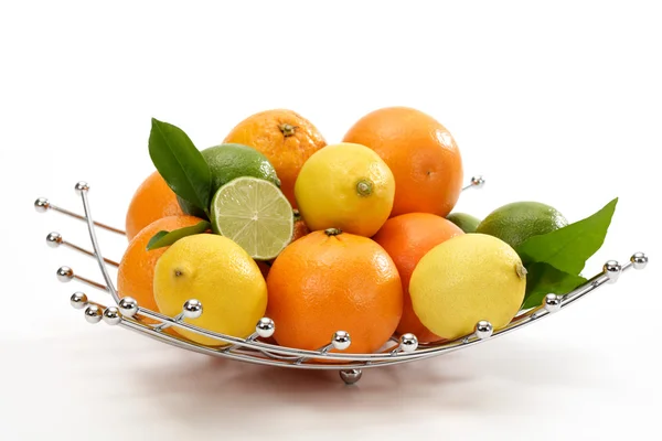 Pomarańcze, cytryny i limonki — Zdjęcie stockowe