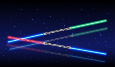 Işık kılıç. İki elle kılıç