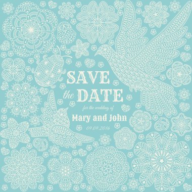 Tarihi süslü tasarım kaydedin. Vektör çizim. 