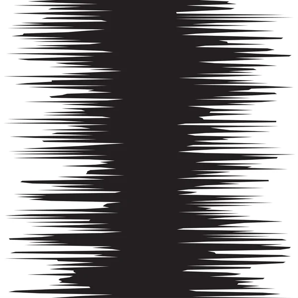 コミックブック黒と白の放射状線 — ストックベクタ
