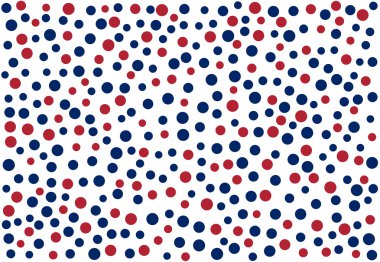 Arka plan düşen yuvarlak konfeti ile. Vektör çizim.