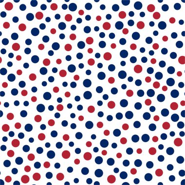 Yuvarlak konfeti ile arka plan sorunsuz. Vektör çizim