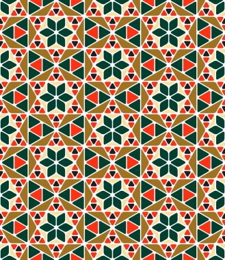 kesintisiz geometrik desenler ayarlayın. vektör çizim.