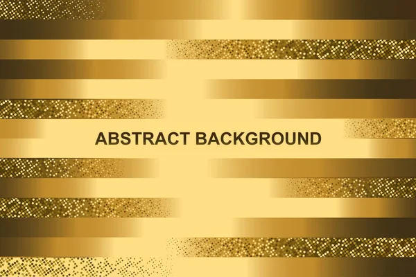 Abstract geometric line background with gold gradient — Stockvector