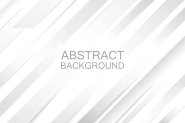 Gri beyaz soyut arka plan kağıt parlaklığı ve sunum tasarımı için katman element vektörü. İş dünyası, şirket, kurum, parti, şenlik, seminer ve görüşmeler için uygun
