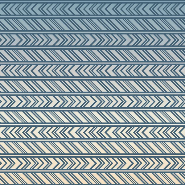 Tribal seamless pattern. American Indian or asian motif. Pastel vector illustration. Good for frames, borders and like a background. Abstract geometric collection. Stripes in ethnic style — 스톡 벡터