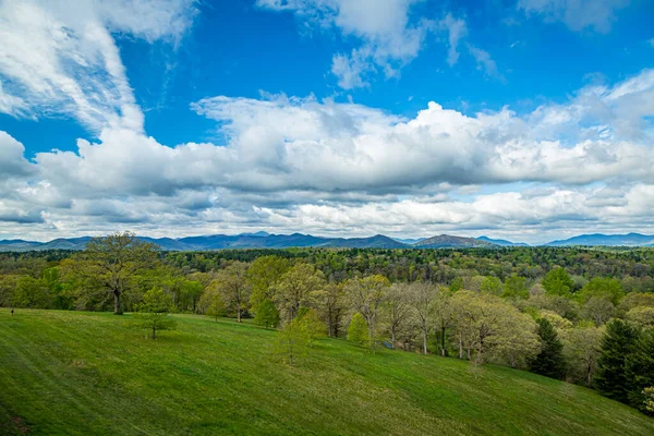 Asheville Usa April 2018 Tuinen Gronden Van Het Biltmore Estate — Stockfoto