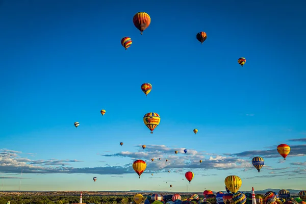 Albuquerque Usa Ekim 2016 Yıllık Albuquerque Sıcak Hava Balonu Festivali — Stok fotoğraf