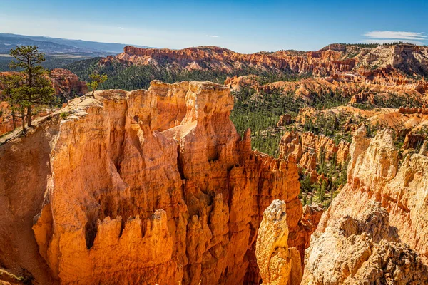 Hoodoo Und Erodierte Felsformationen Bryce Canyon National Park Utah — Stockfoto