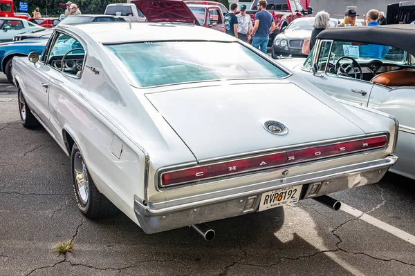 Tybee Island Outubro 2020 1966 Dodge Charger Coupé Hardtop Uma — Fotografia de Stock