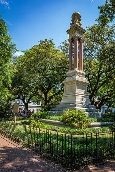 Savannah Usa Abril 2016 Monumento William Washington Gordon Wright Square — Foto de Stock