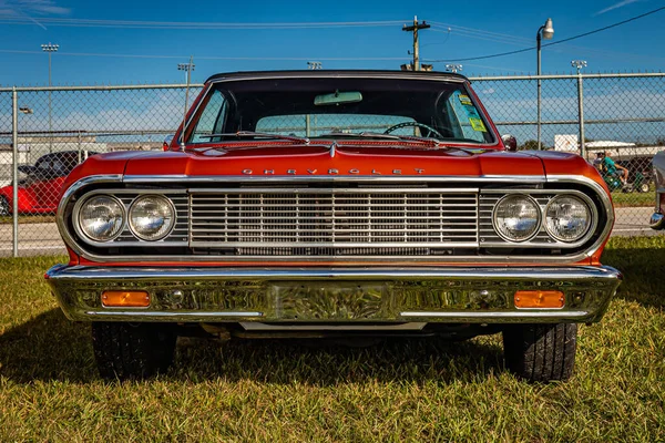 Daytona Beach Novembre 2020 Chevrolet Chevelle 1964 Décapotable Lors Salon — Photo