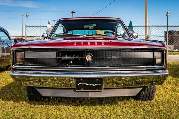 Daytona Beach Noviembre 2020 1967 Dodge Charger Cupé Techo Duro — Foto de Stock