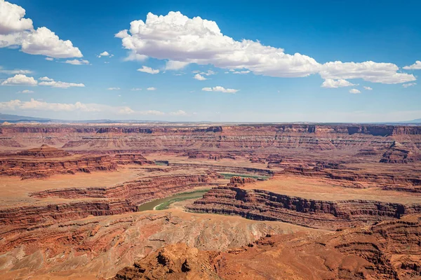 Парке Dead Horse Point State Park Штате Юта Открывается Впечатляющий — стоковое фото