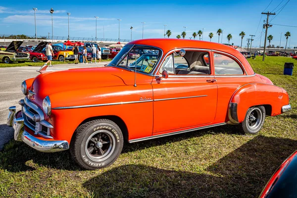 Daytona Beach Noviembre 2020 1950 Chevrolet Styleline Deluxe Una Feria —  Fotos de Stock