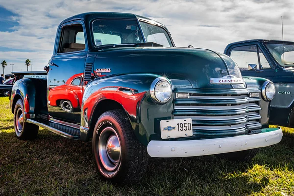 Daytona Beach 2020 November 1950 Chevrolet 3100 Pickup Truck Egy — Stock Fotó