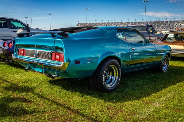 Daytona Beach Листопада 2020 1973 Ford Mustang Місцевому Автосалоні — стокове фото