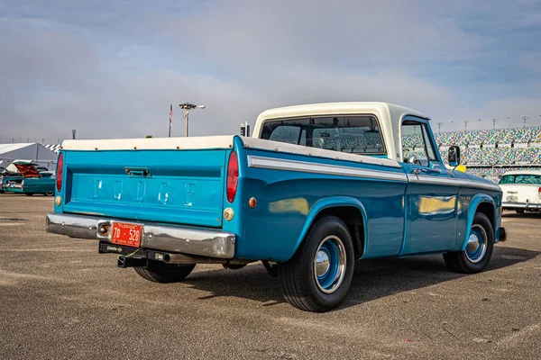 Daytona Beach Noviembre 2020 Recogida 1968 Dodge D100 Una Feria —  Fotos de Stock