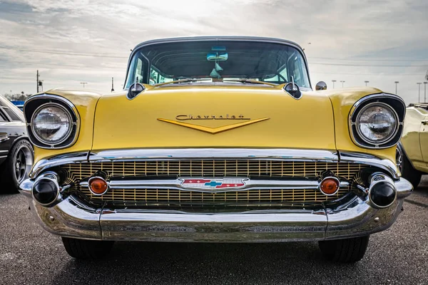 Daytona Beach November 2020 1957 Chevrolet Nomad Een Lokale Autoshow — Stockfoto